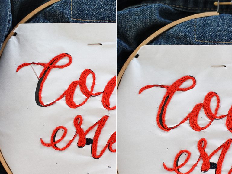 Diy Denim Embroidery Honestly Wtf