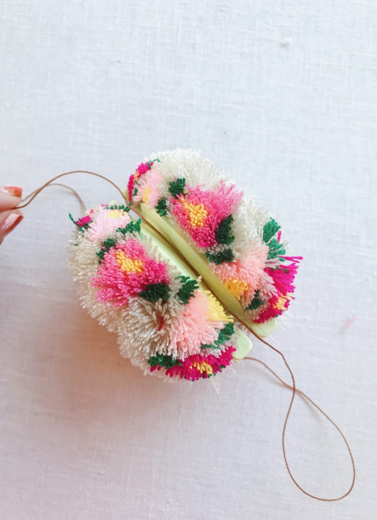 Diy Floral Pom Poms Honestly Wtf