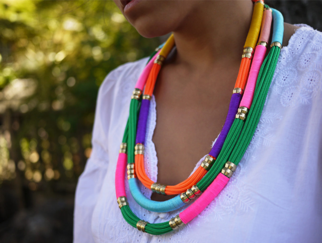Jewelry Chains Statement Necklaces Statement Necklace multicolored street-fashion look 