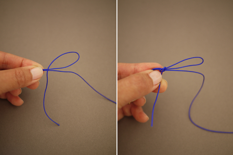 How to make your bracelets adjustable - simple sliding knot 