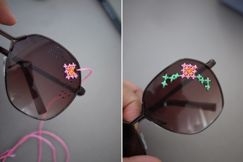Mais de 20 ideias para customizar seus óculos de sol