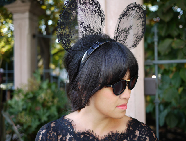 Diy Lace Mickey Mouse Ears Honestly