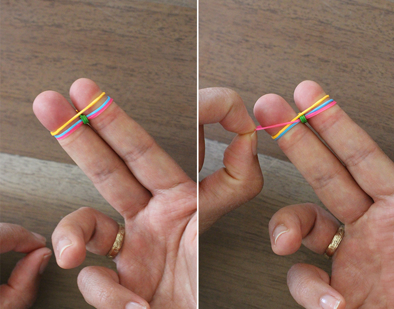 DIY Finger Fishtail Loom Bracelet  Honestly WTF