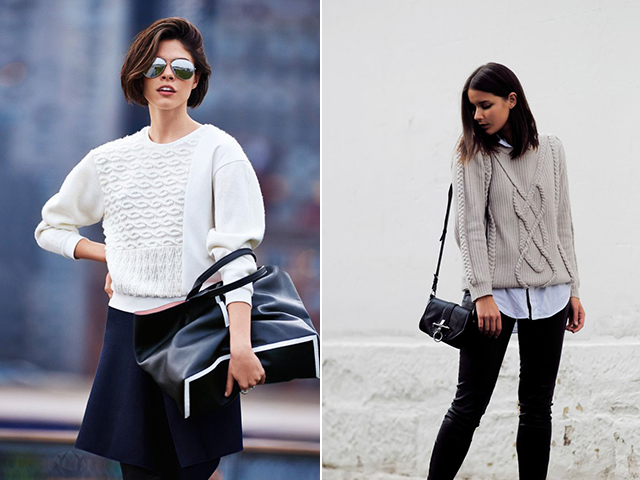 Spotted: Cable Knit Sweaters – Honestly WTF
