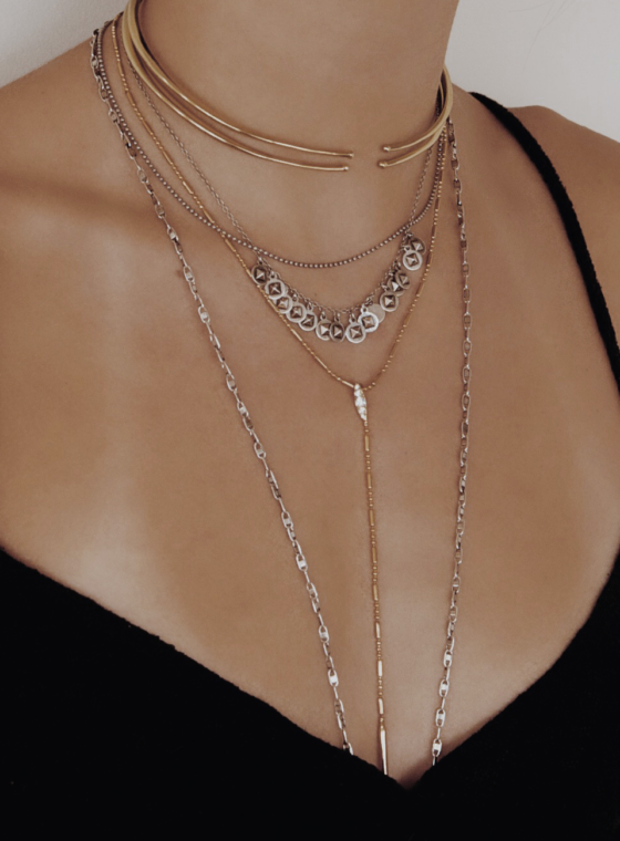A Lesson In Layering + Packing Necklaces