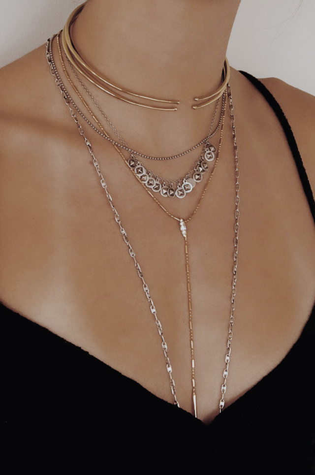A Lesson In Layering + Packing Necklaces