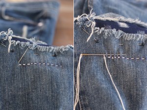 DIY Sashiko Denim Repair (Boro) – Honestly WTF