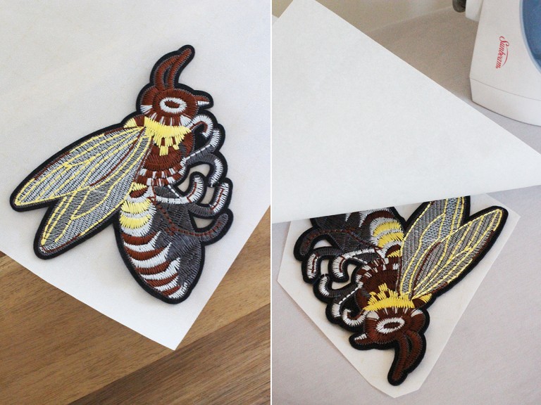 DIY Embroidered Patch Denim Jacket Honestly WTF