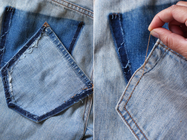 DIY Drop Pocket Jeans – Honestly WTF