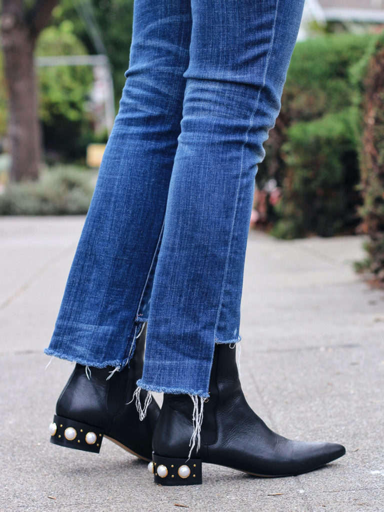 DIY Pearl Studded Boots – Honestly WTF