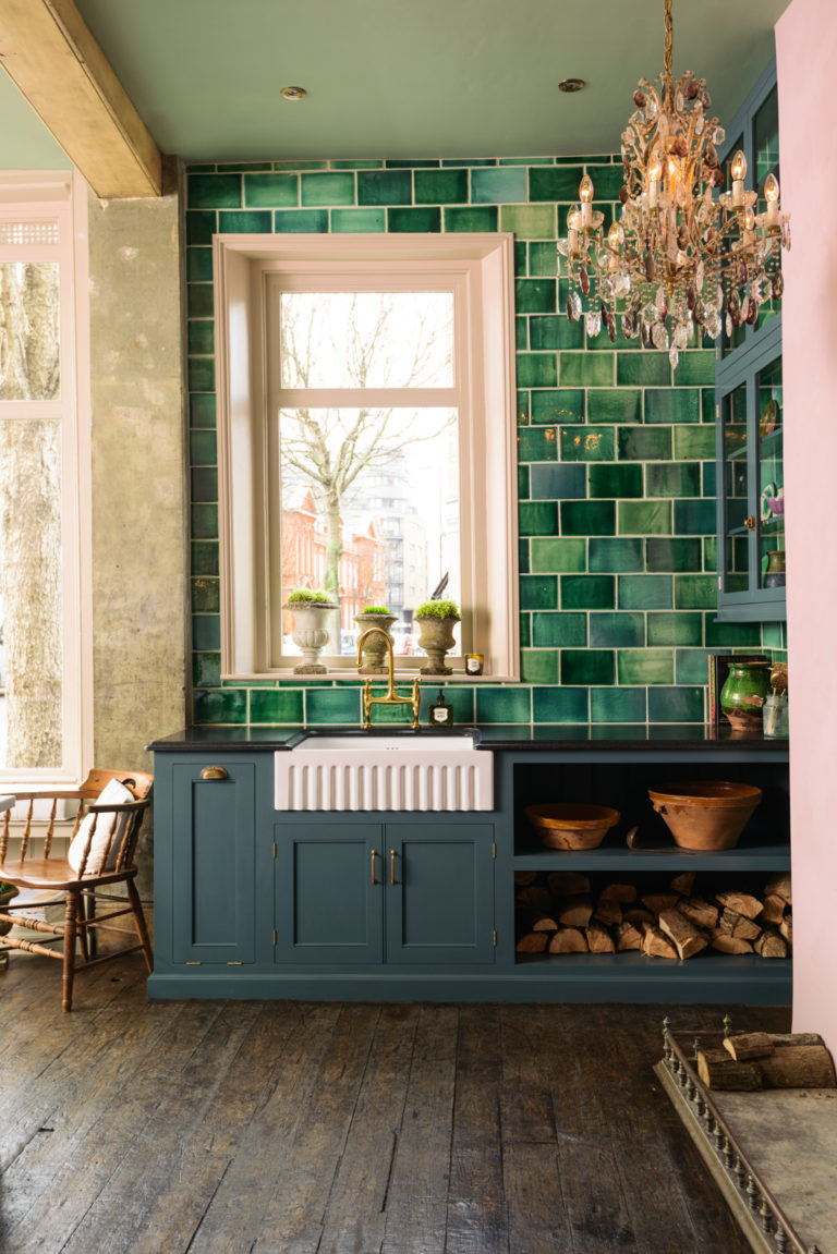 A Pink & Green Kitchen – Honestly WTF