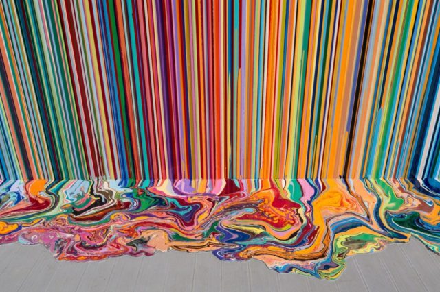 Ian Davenport’s Puddle Paintings – Honestly WTF