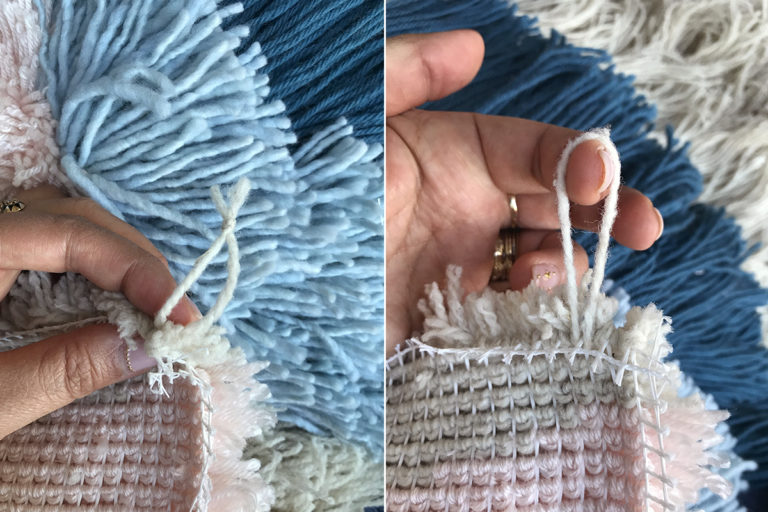 DIY Latch Hook Wall Hanging Honestly WTF