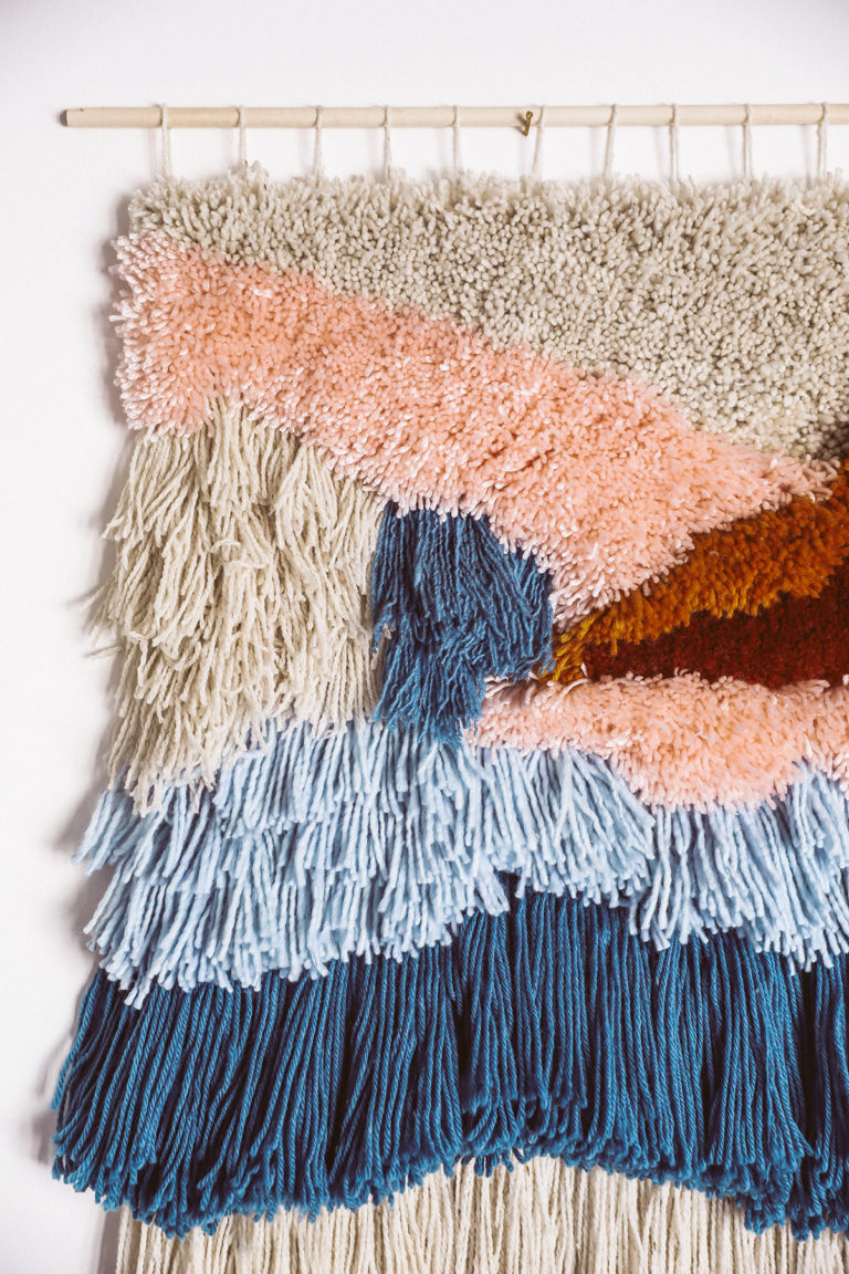 DIY Latch Hook Wall Hanging – Honestly WTF