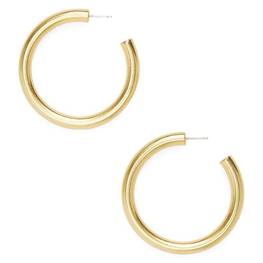 Oversized Gold Hoops – Honestly WTF