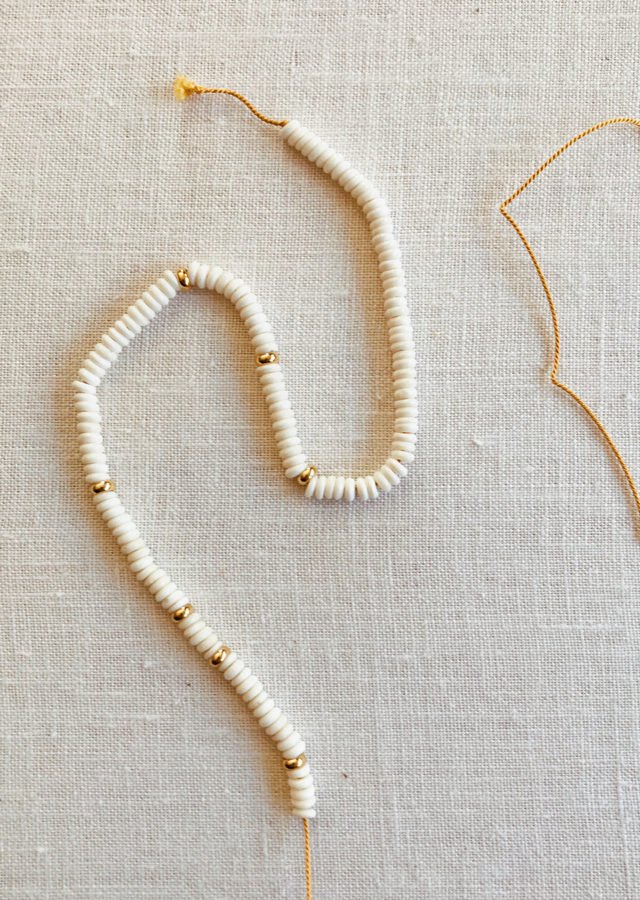 DIY Beaded Shell Necklaces Honestly WTF