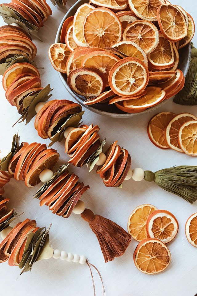 DIY Dried Citrus Garlands Honestly WTF