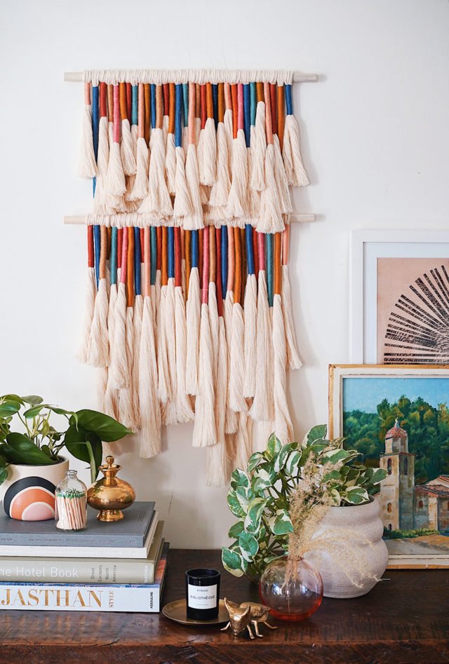 DIY Tassel Wall Hanging - Honestly WTF