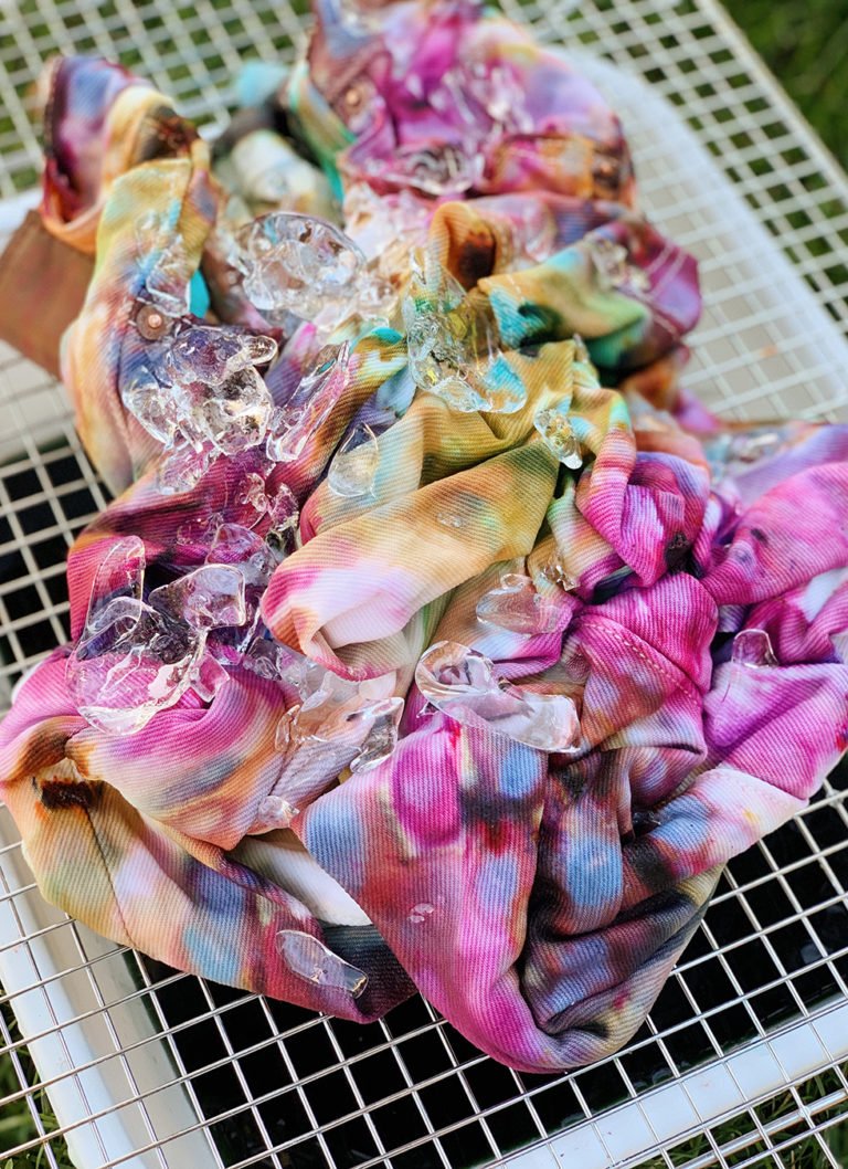 DIY Ice Dyeing – Honestly WTF
