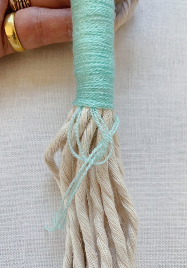 DIY Wrapped & Knotted Wall Hanging Honestly WTF