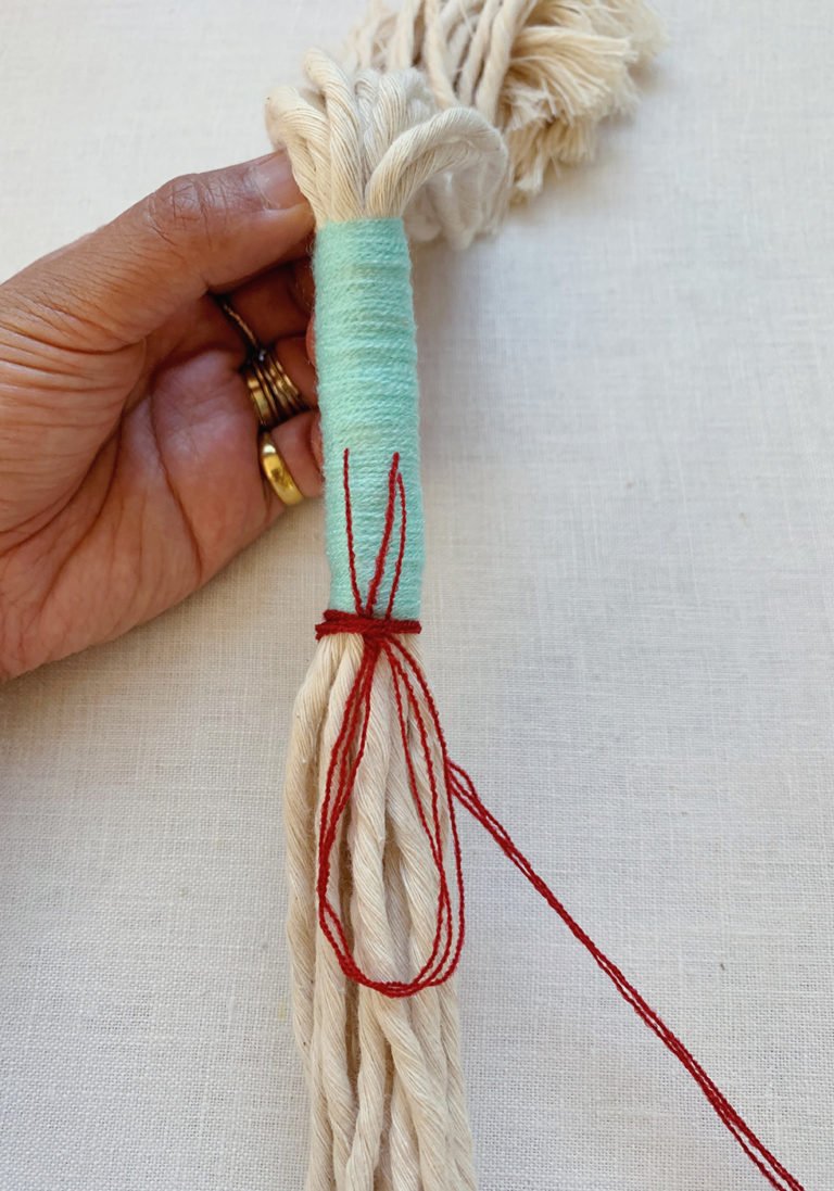 DIY Wrapped & Knotted Wall Hanging Honestly WTF