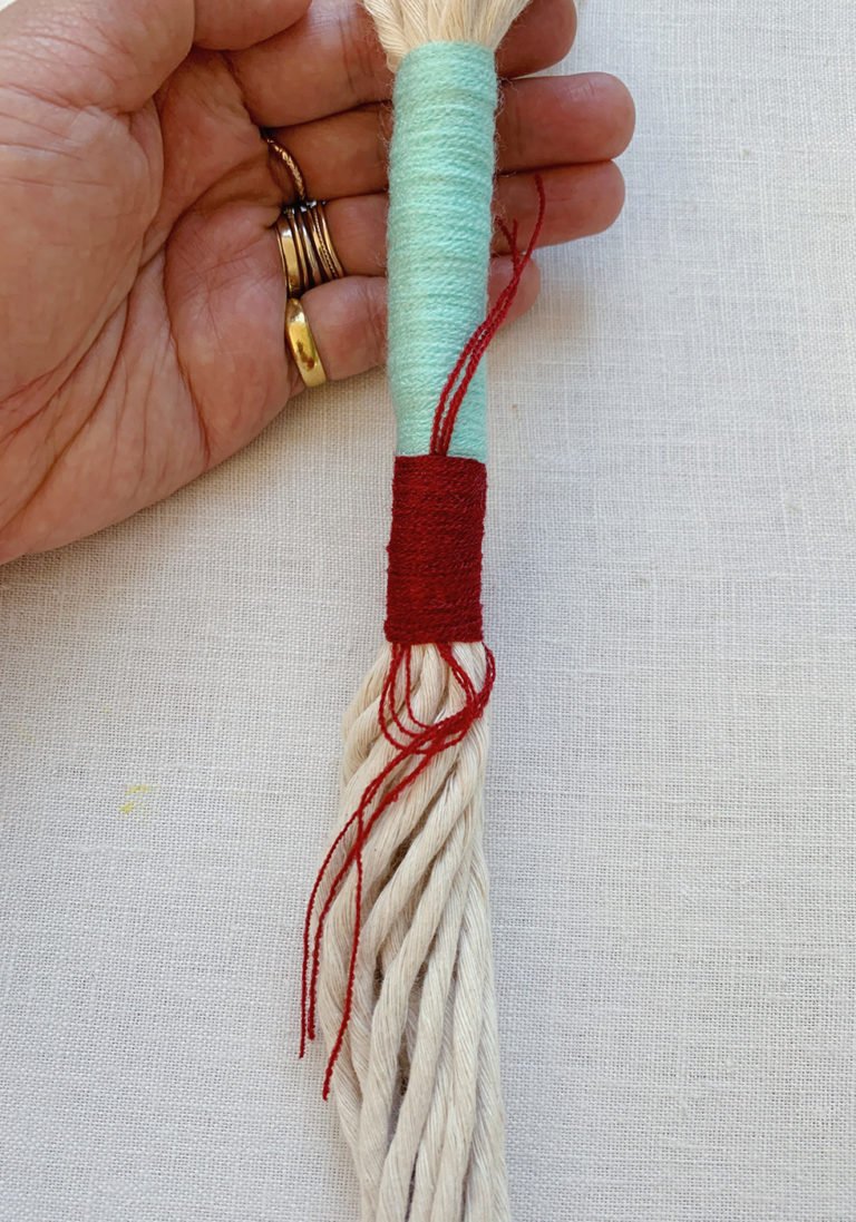 DIY Wrapped & Knotted Wall Hanging Honestly WTF