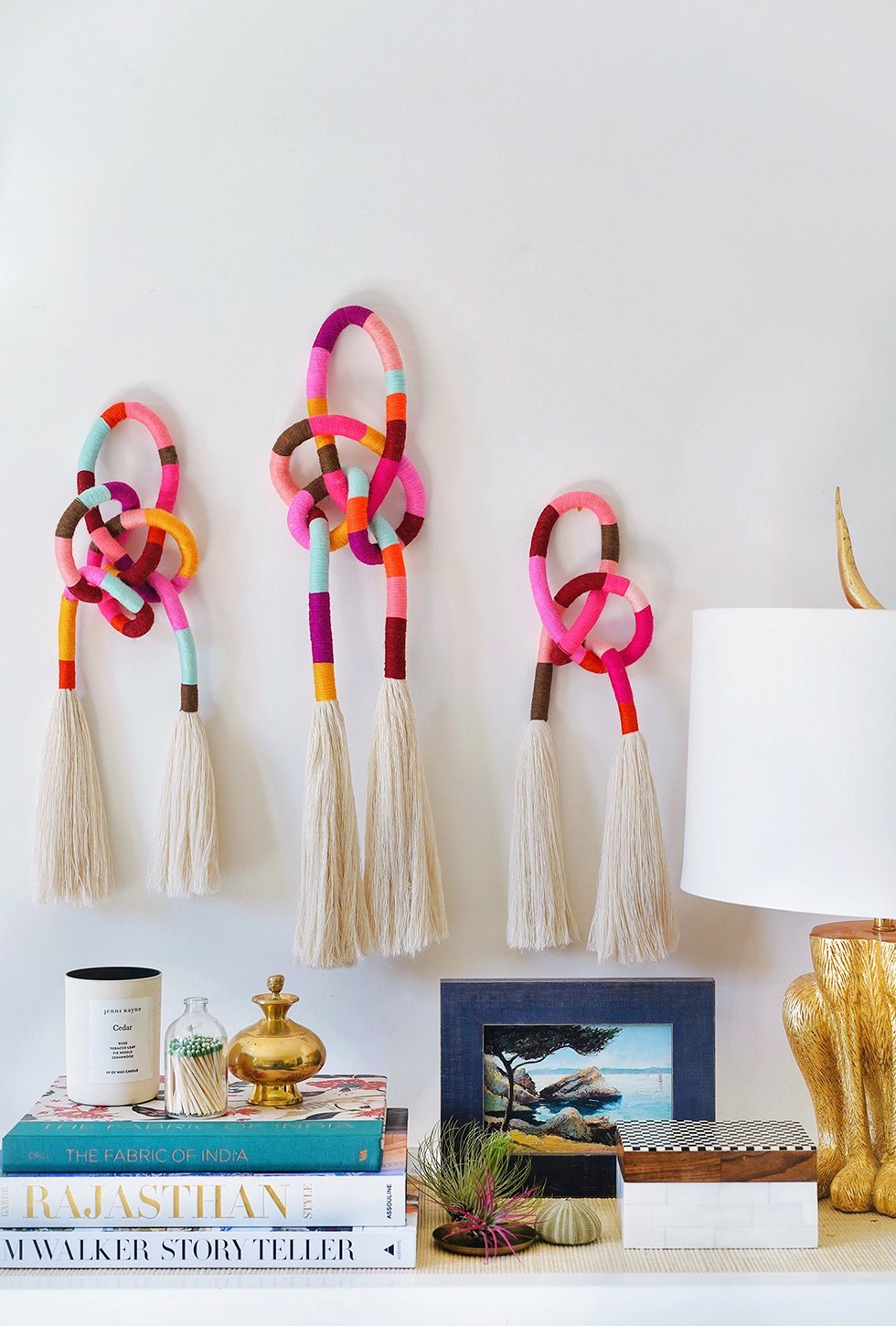 DIY Wrapped & Knotted Wall Hanging – Honestly WTF