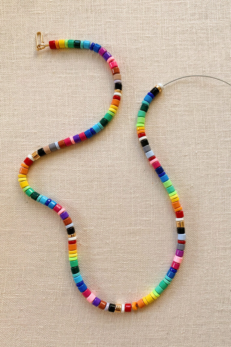 DIY Enamel Tube Necklace – Honestly WTF