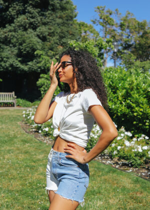 DIY Denim Shorts 2 Ways