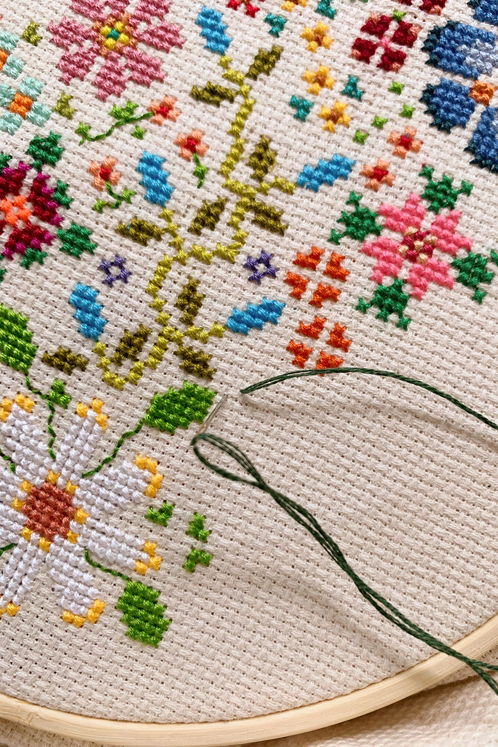 Cross stitch kit Wonderful Needle-Steam Ahead