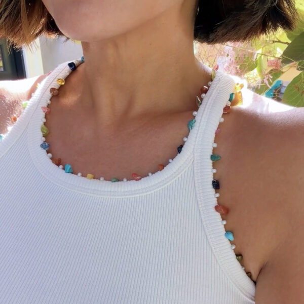 DIY Gemstone Tank Top